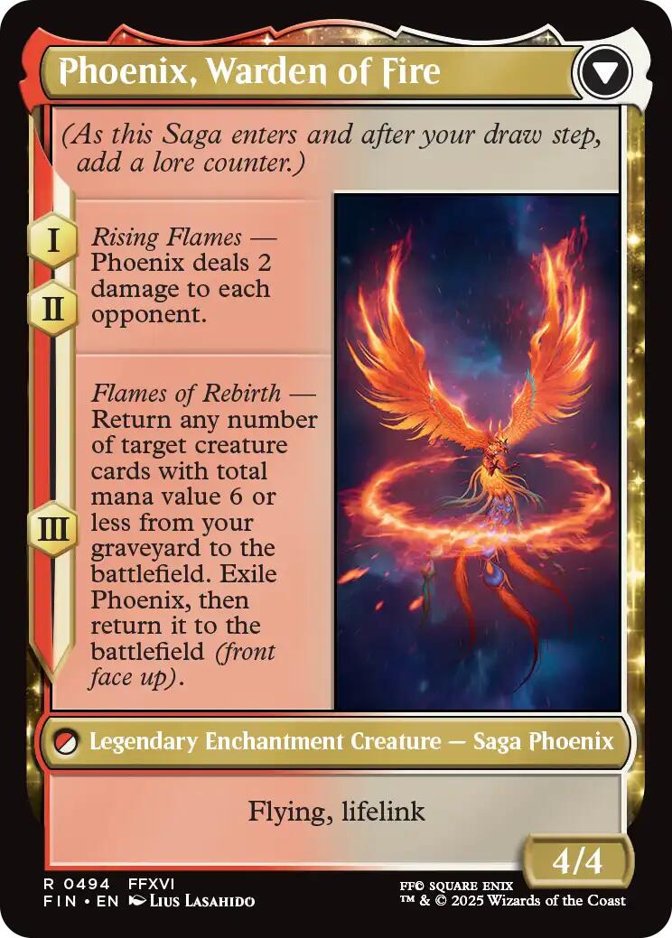 Joshua, Phoenix's Dominant (Extended Art) [FINAL FANTASY] | Tabernacle Games