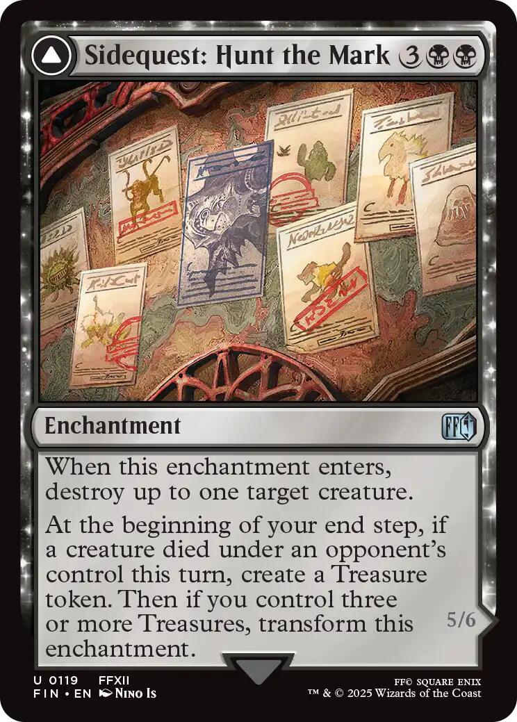 Sidequest: Hunt the Mark // Yiazmat, Ultimate Mark [FINAL FANTASY] | Tabernacle Games