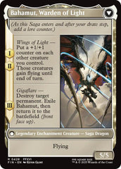 Dion, Bahamut's Dominant // Bahamut, Warden of Light (Extended Art) [FINAL FANTASY] | Tabernacle Games