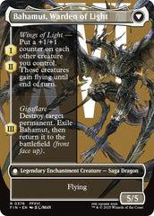 Dion, Bahamut's Dominant // Bahamut, Warden of Light (Borderless) [FINAL FANTASY] | Tabernacle Games