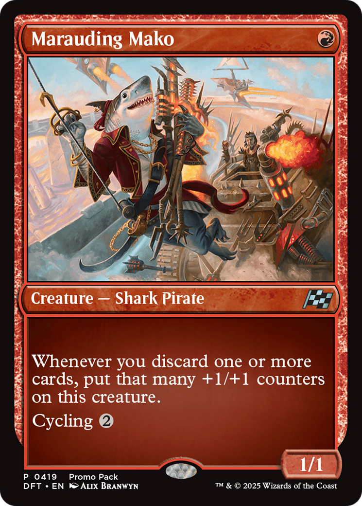 Marauding Mako [Aetherdrift Promos] | Tabernacle Games