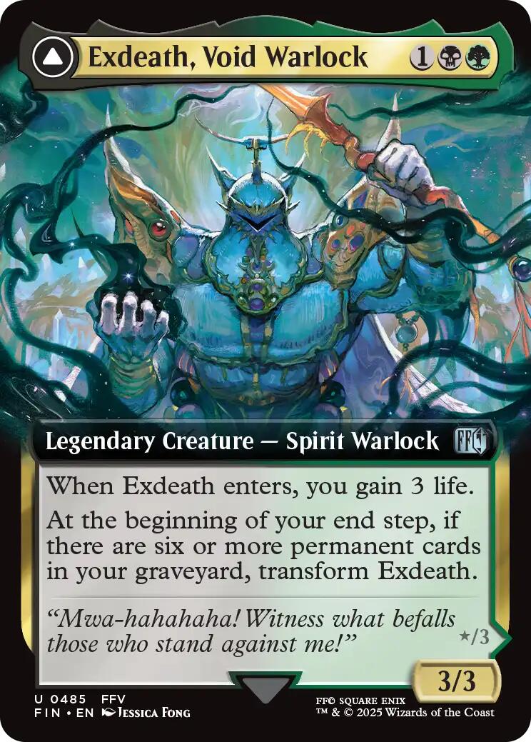 Exdeath, Void Warlock // Neo Exdeath, Dimension's End (Extended Art) [FINAL FANTASY] | Tabernacle Games