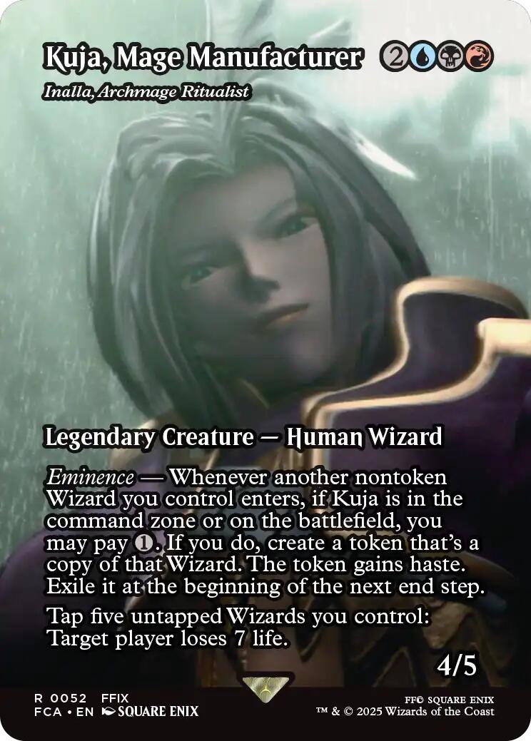 Kuja, Mage Manufacturer - Inalla, Archmage Ritualist (Showcase) [FINAL FANTASY : Through the Ages] | Tabernacle Games