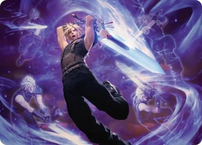 Cloud's Limit Break Art Card [FINAL FANTASY Art Series] | Tabernacle Games