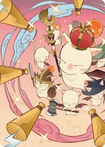 Summon: Good King Mog XII Art Card [FINAL FANTASY Art Series] | Tabernacle Games