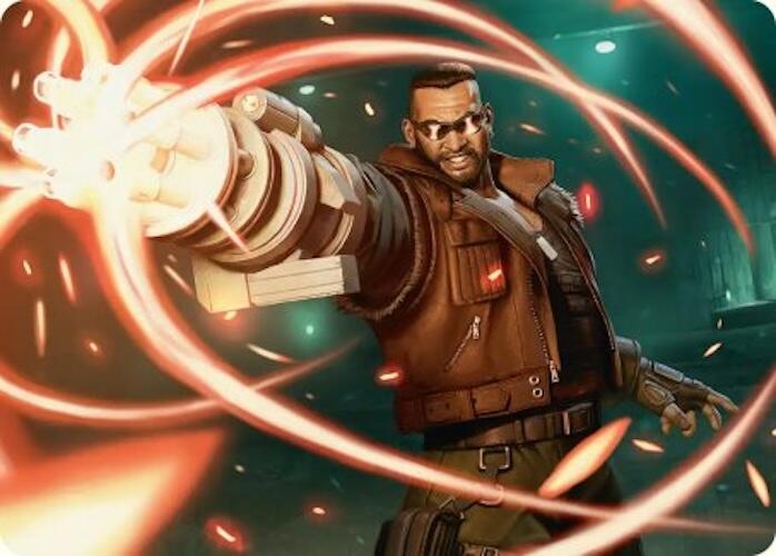 Barret Wallace Art Card [FINAL FANTASY Art Series] | Tabernacle Games