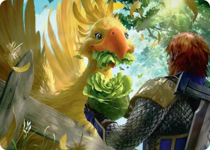 Gysahl Greens Art Card [FINAL FANTASY Art Series] | Tabernacle Games
