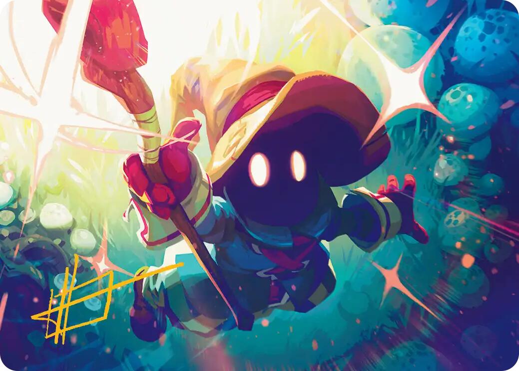 Vivi Ornitier Art Card (Gold-Stamped Signature) [FINAL FANTASY Art Series] | Tabernacle Games
