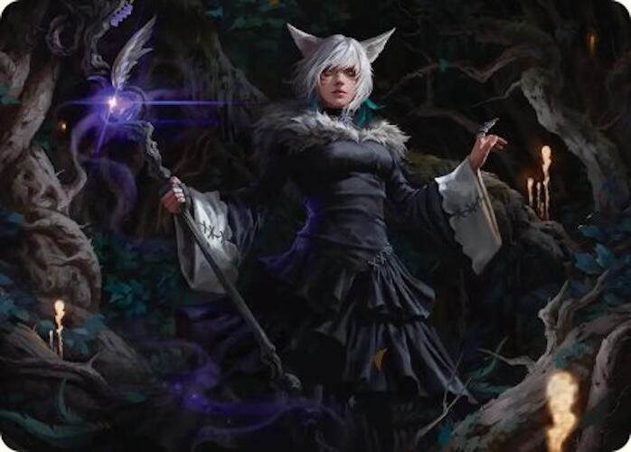 Y'shtola, Night's Blessed Art Card (21) [FINAL FANTASY Art Series] | Tabernacle Games