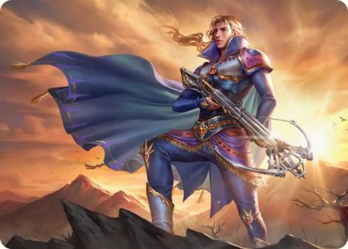 Edgar, Master Machinist Art Card [FINAL FANTASY Art Series] | Tabernacle Games