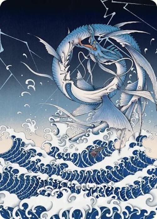 Summon: Leviathan Art Card [FINAL FANTASY Art Series] | Tabernacle Games