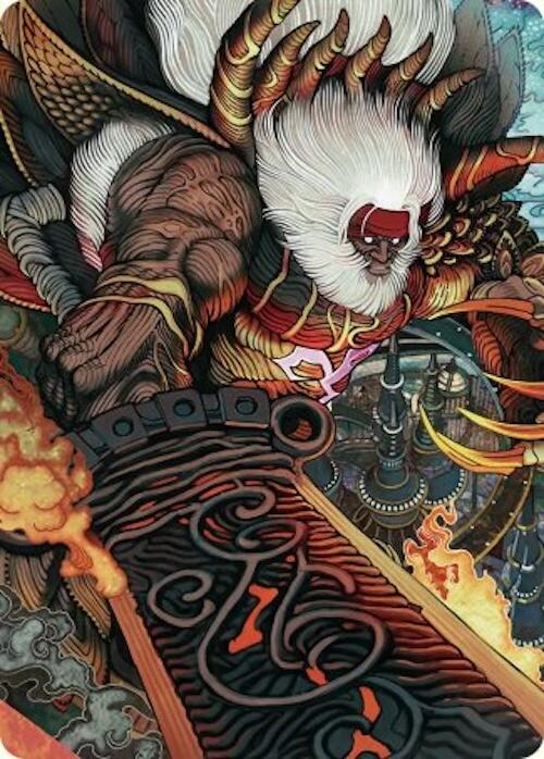 Braska's Final Aeon Art Card [FINAL FANTASY Art Series] | Tabernacle Games