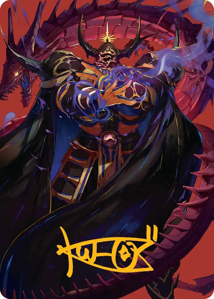 Golbez, Crystal Collector Art Card (Gold-Stamped Signature) [FINAL FANTASY Art Series] | Tabernacle Games