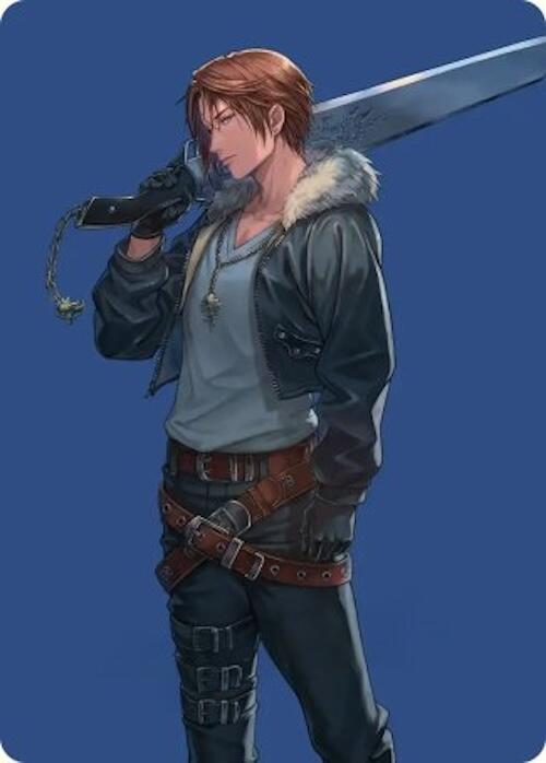 Squall, SeeD Mercenary Art Card [FINAL FANTASY Art Series] | Tabernacle Games