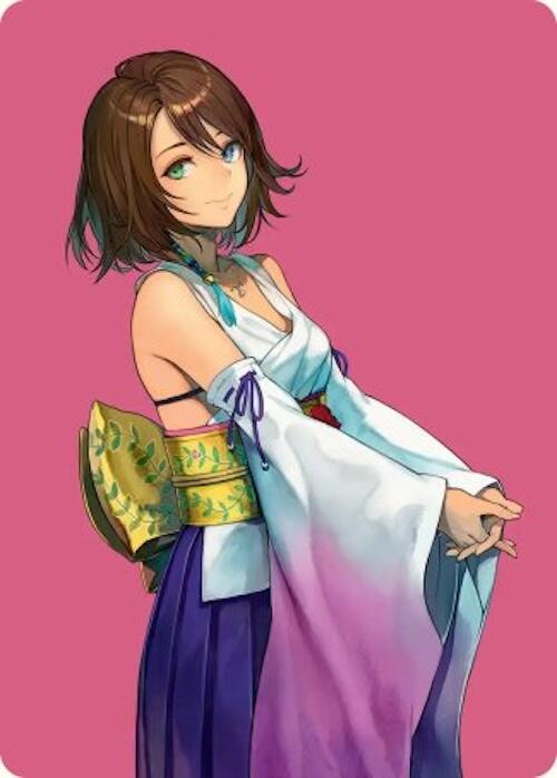 Yuna, Hope of Spira Art Card [FINAL FANTASY Art Series] | Tabernacle Games