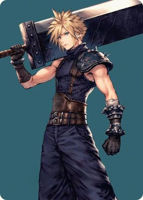 Cloud, Ex-SOLDIER Art Card [FINAL FANTASY Art Series] | Tabernacle Games