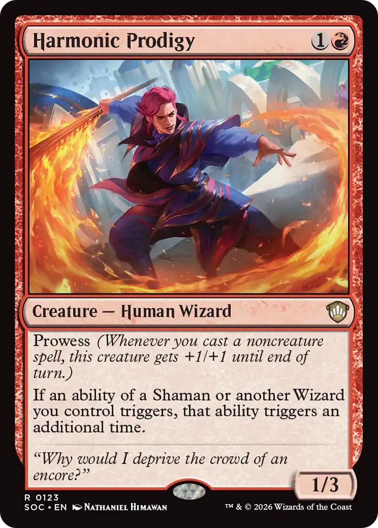 Harmonic Prodigy [Secrets of Strixhaven Commander] | Tabernacle Games