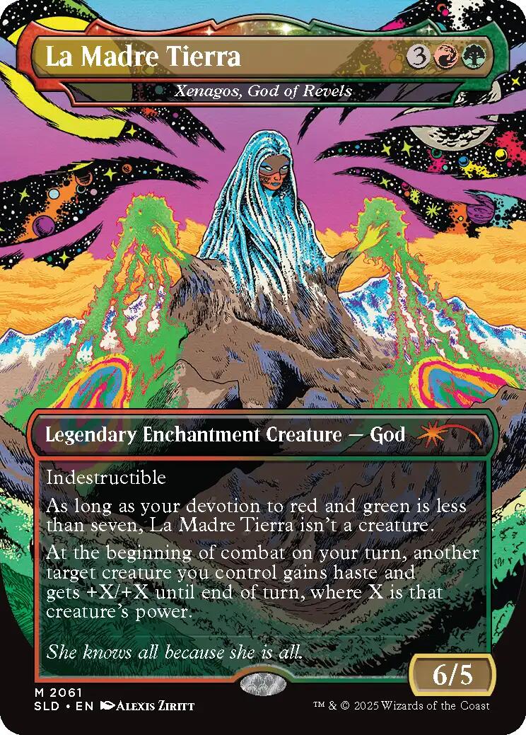 La Madre Tierra - Xenagos, God of Revels [Secret Lair Drop Series] | Tabernacle Games