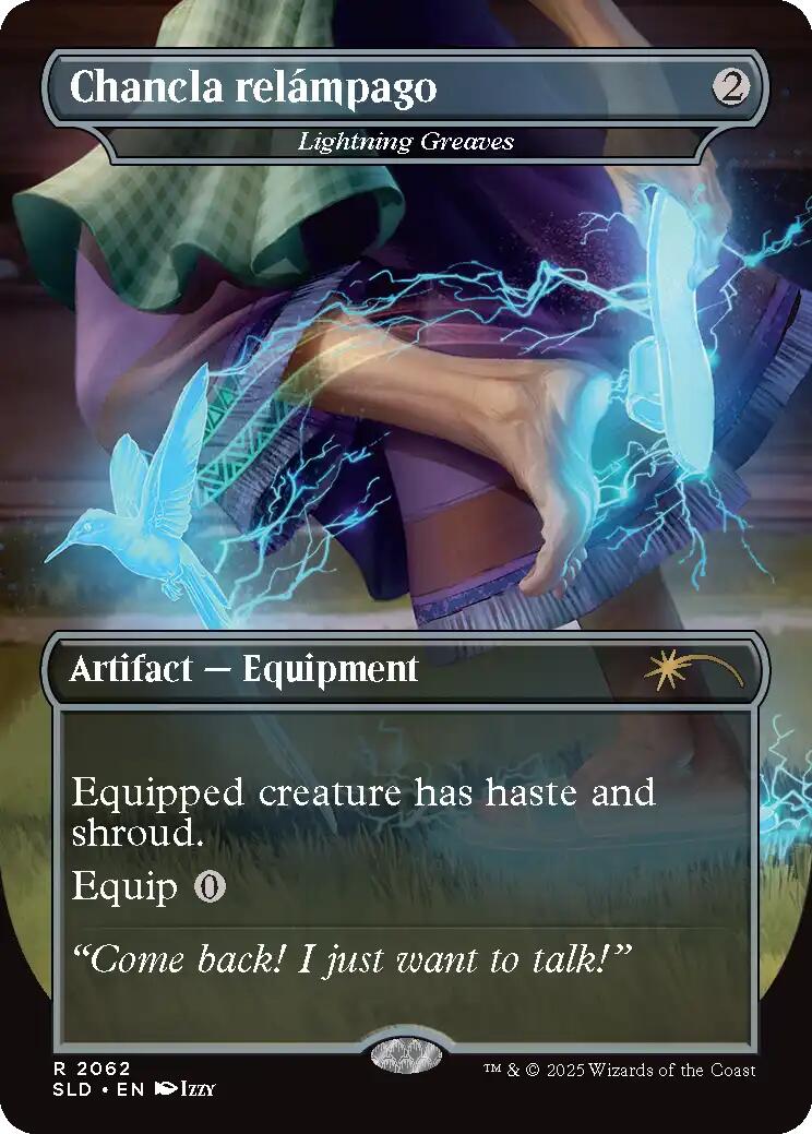 Chancla relampago - Lightning Greaves [Secret Lair Drop Series] | Tabernacle Games