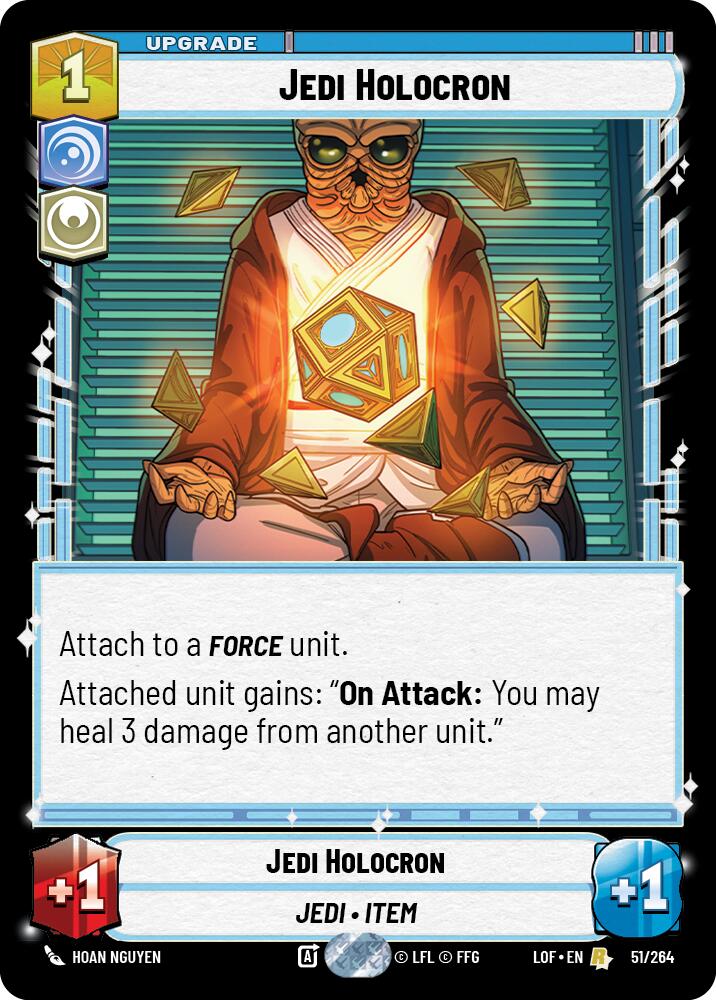 Jedi Holocron (51/264) (51/264) [Legends of the Force] | Tabernacle Games