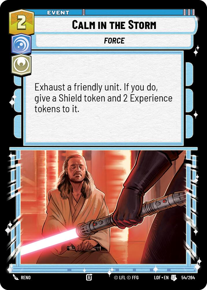 Calm in the Storm (54/264) (54/264) [Legends of the Force] | Tabernacle Games