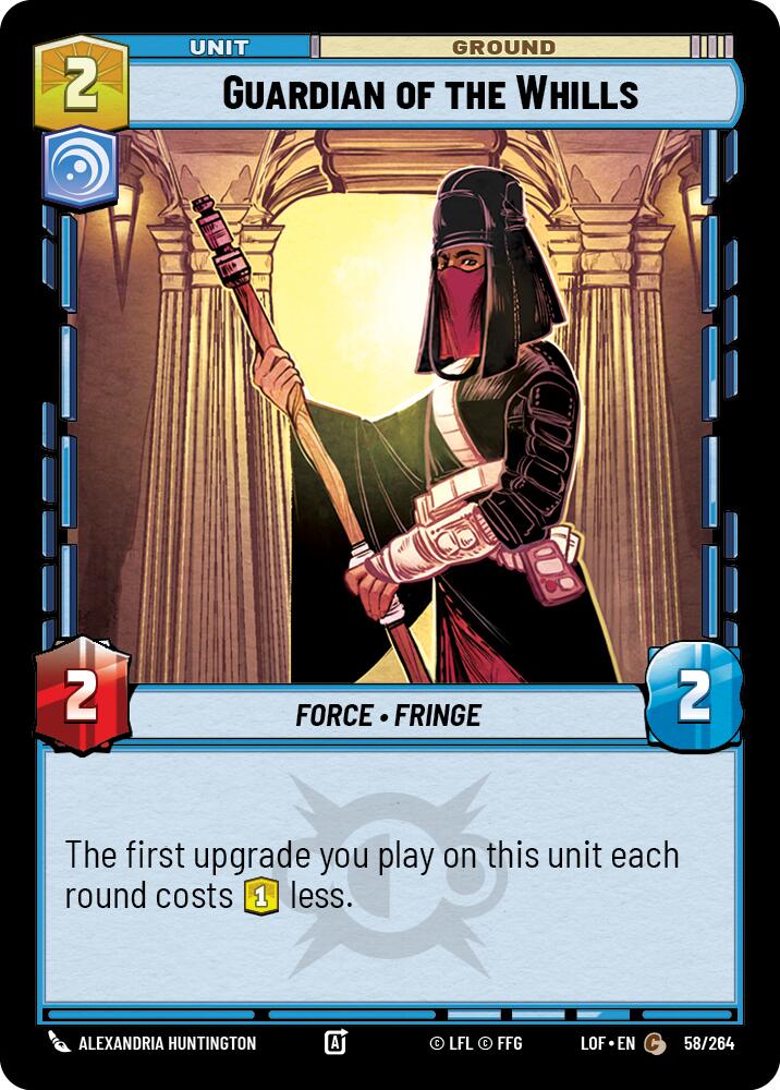 Guardian of the Whills (58/264) (58/264) [Legends of the Force] | Tabernacle Games