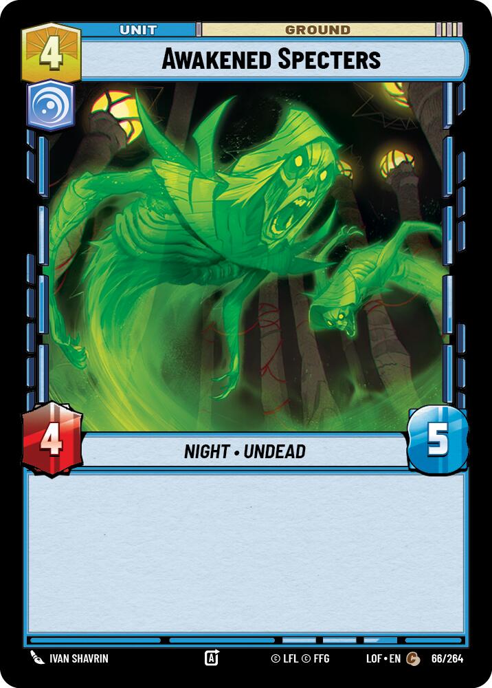 Awakened Specters (66/264) (66/264) [Legends of the Force] | Tabernacle Games