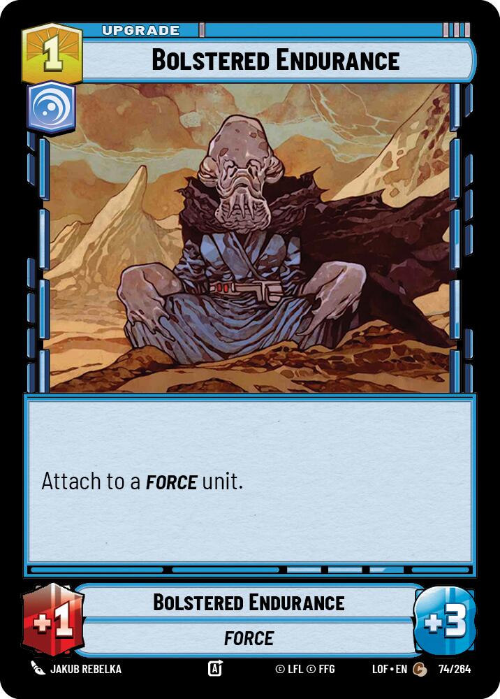 Bolstered Endurance (74/264) (74/264) [Legends of the Force] | Tabernacle Games