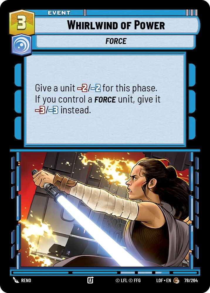 Whirlwind of Power (78/264) (78/264) [Legends of the Force] | Tabernacle Games