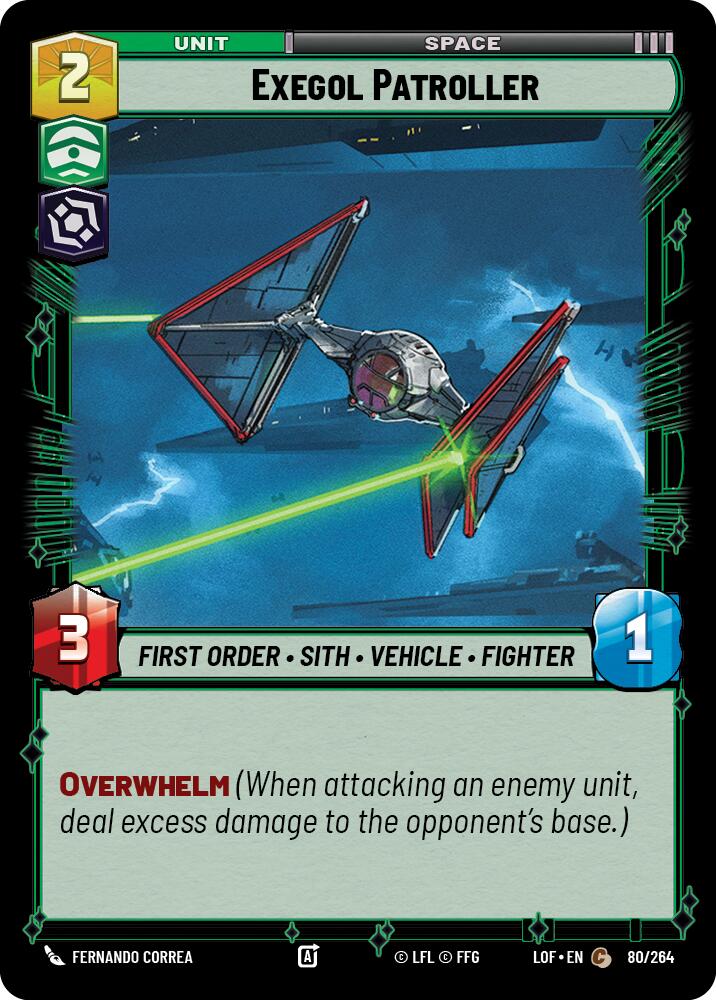 Exegol Patroller (80/264) (80/264) [Legends of the Force] | Tabernacle Games