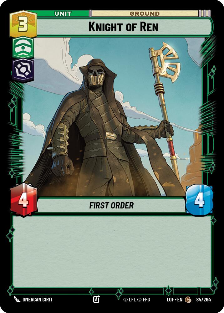 Knight of Ren (84/264) (84/264) [Legends of the Force] | Tabernacle Games