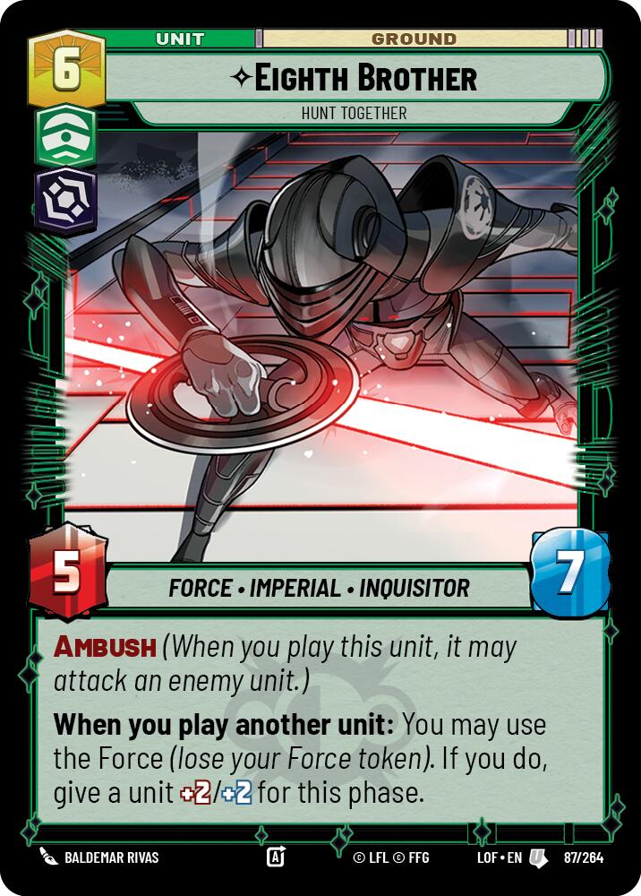 Eighth Brother - Hunt Together (87/264) (87/264) [Legends of the Force] | Tabernacle Games