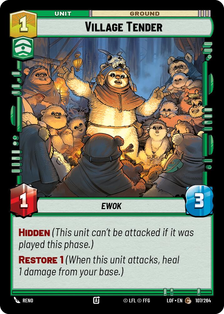 Village Tender (107/264) (107/264) [Legends of the Force] | Tabernacle Games