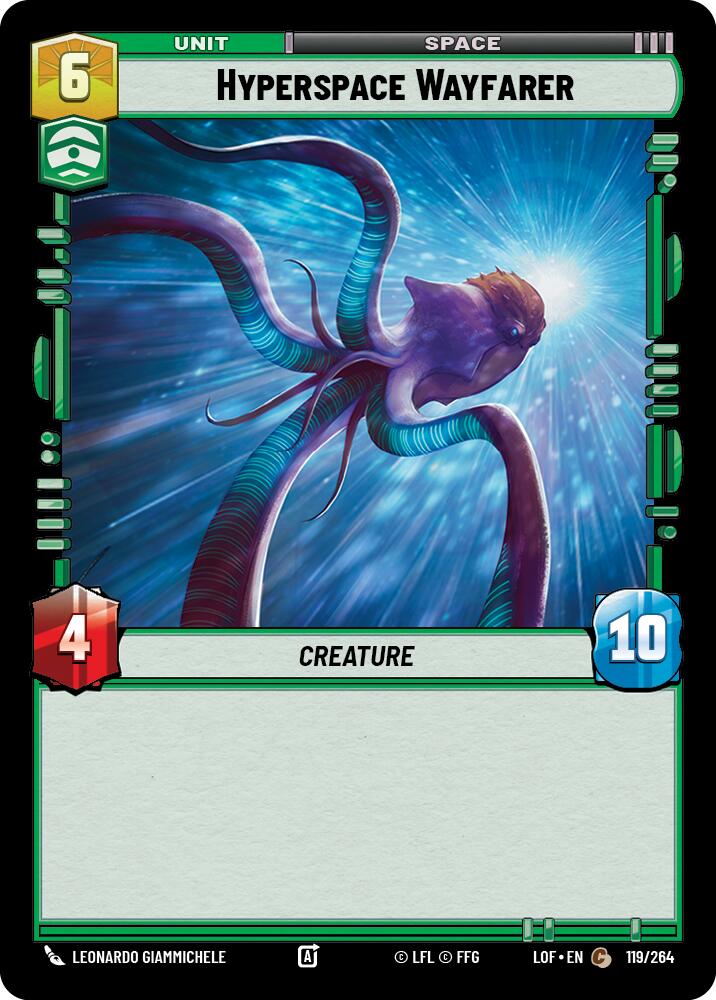 Hyperspace Wayfarer (119/264) (119/264) [Legends of the Force] | Tabernacle Games