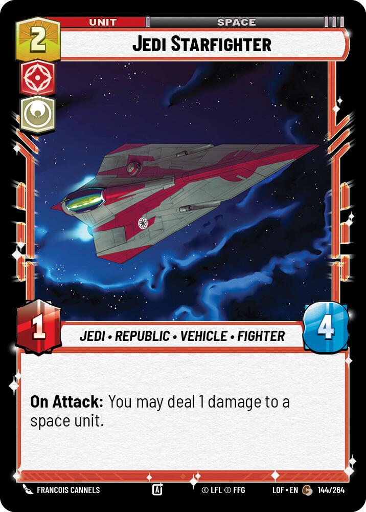 Jedi Starfighter (144/264) (144/264) [Legends of the Force] | Tabernacle Games