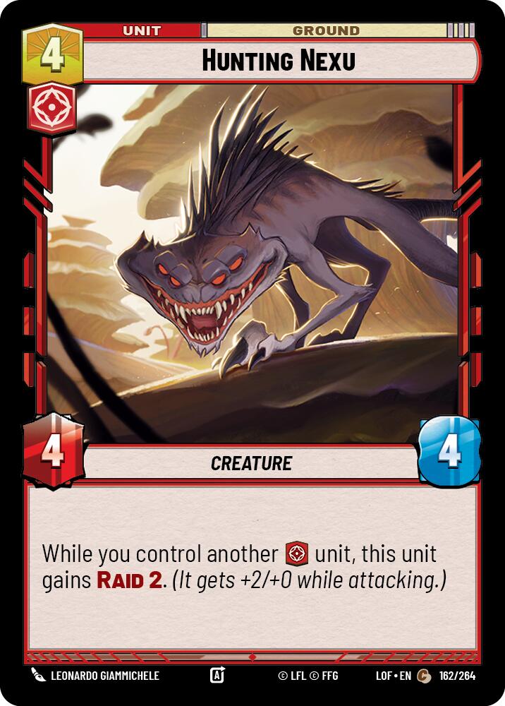 Hunting Nexu (162/264) (162/264) [Legends of the Force] | Tabernacle Games