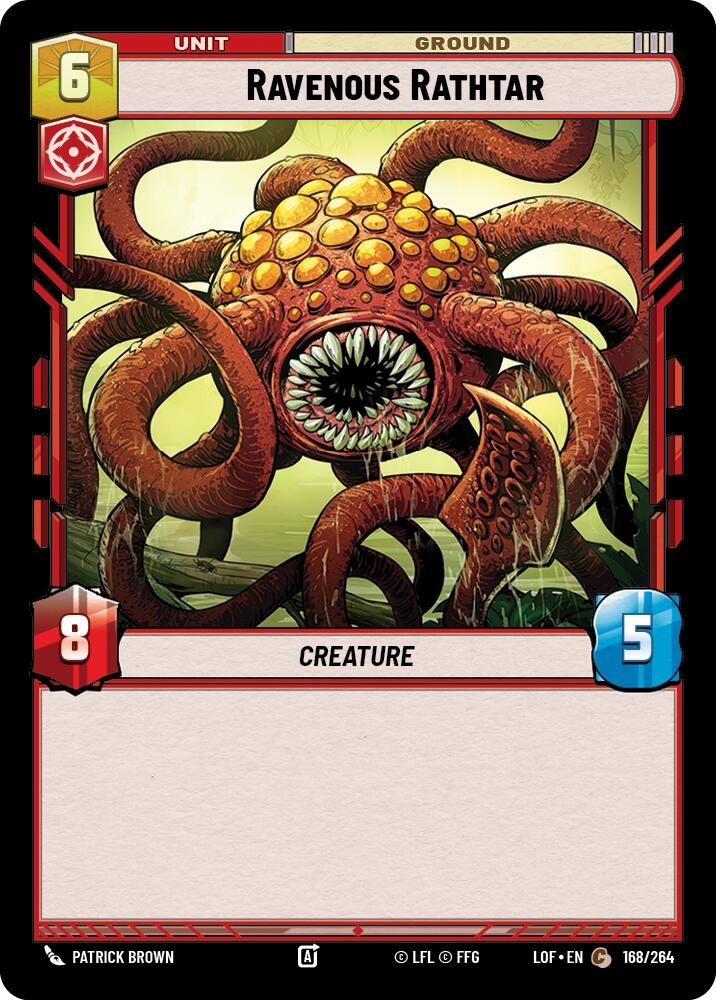 Ravenous Rathtar (168/264) (168/264) [Legends of the Force] | Tabernacle Games