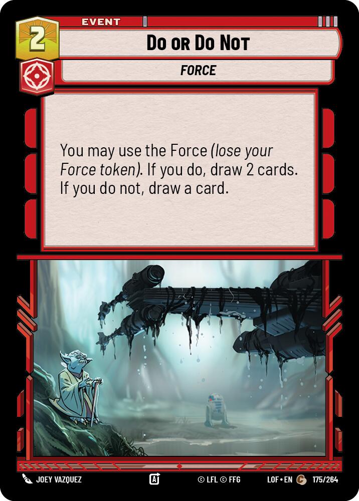 Do or Do Not (175/264) (175/264) [Legends of the Force] | Tabernacle Games