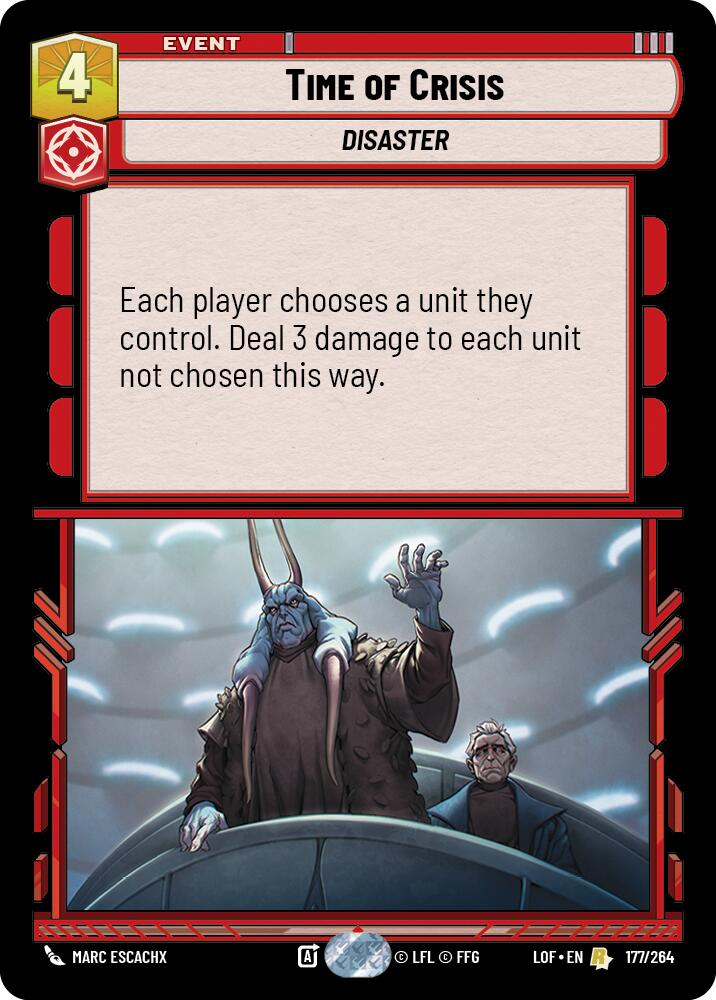 Time of Crisis (177/264) (177/264) [Legends of the Force] | Tabernacle Games