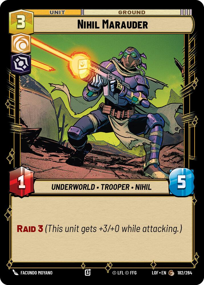 Nihil Marauder (182/264) (182/264) [Legends of the Force] | Tabernacle Games