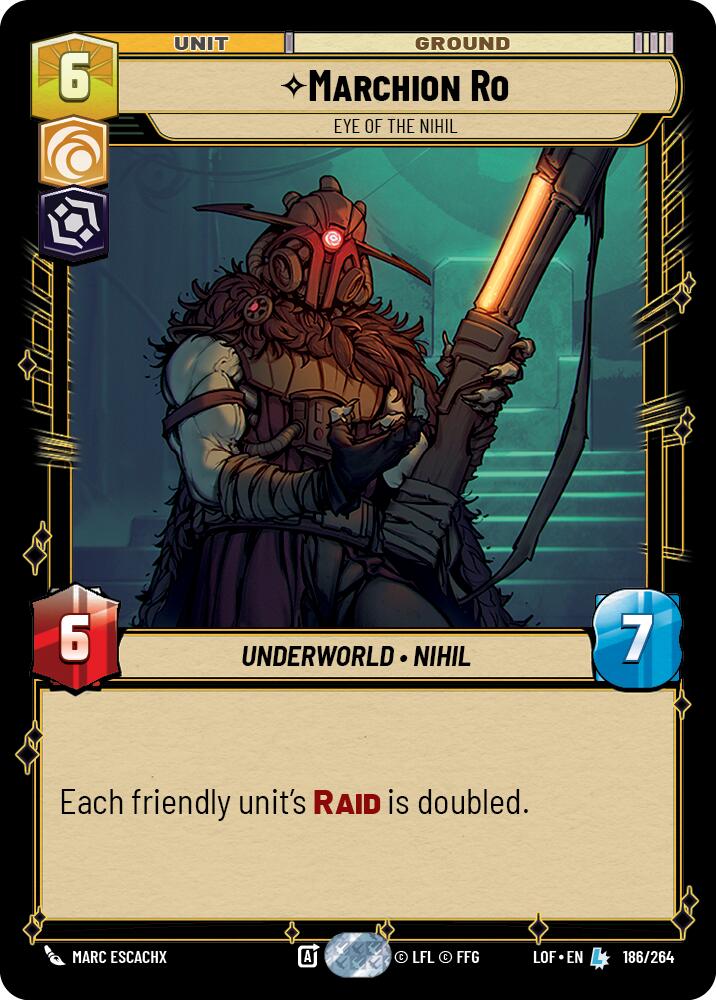 Marchion Ro - Eye of the Nihil (186/264) (186/264) [Legends of the Force] | Tabernacle Games
