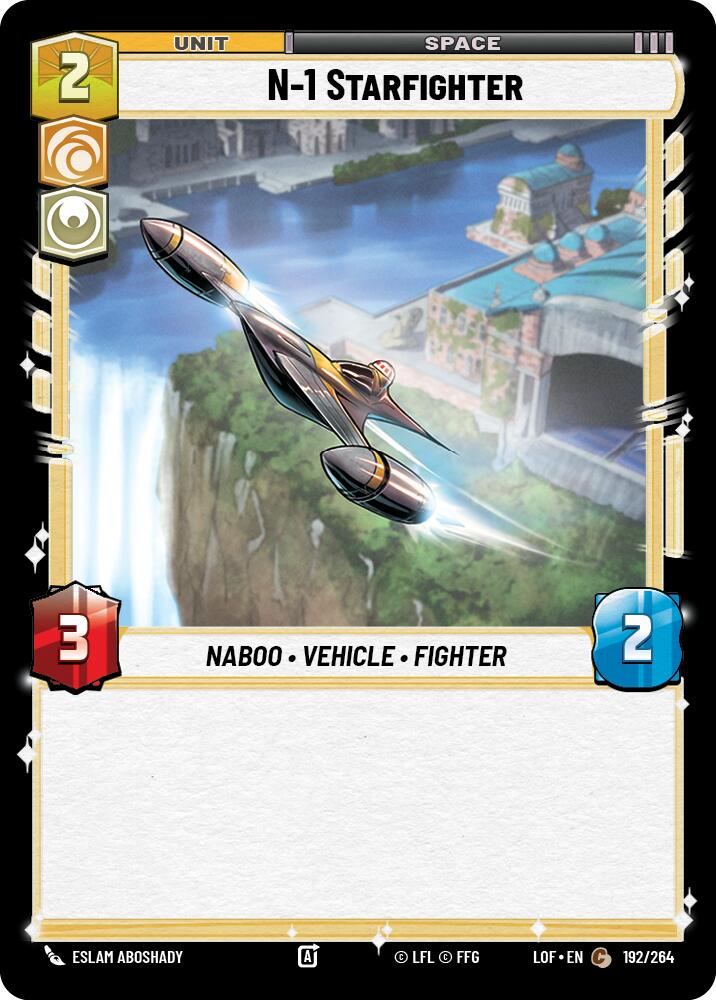 N-1 Starfighter (192/264) (192/264) [Legends of the Force] | Tabernacle Games