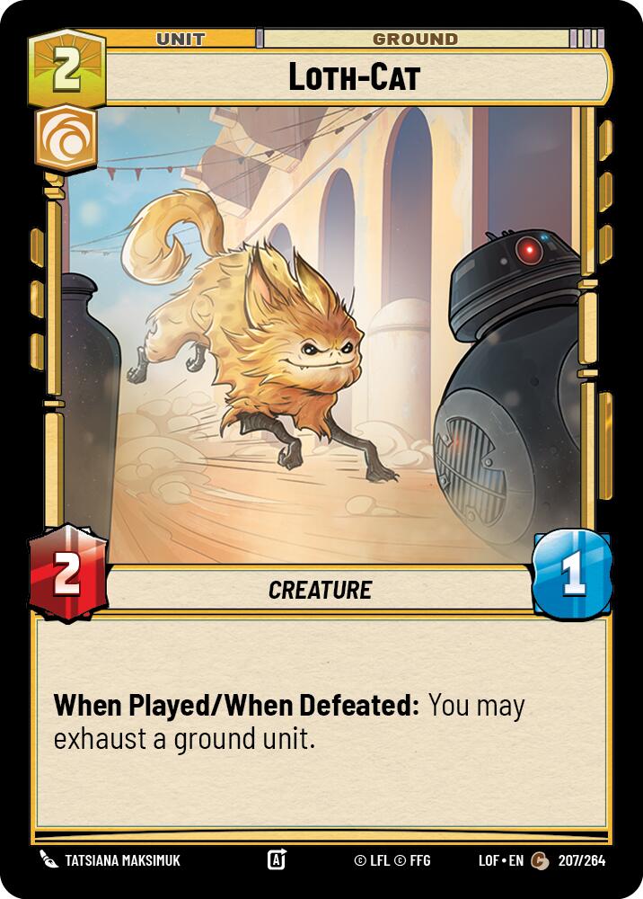 Loth-Cat (207/264) (207/264) [Legends of the Force] | Tabernacle Games