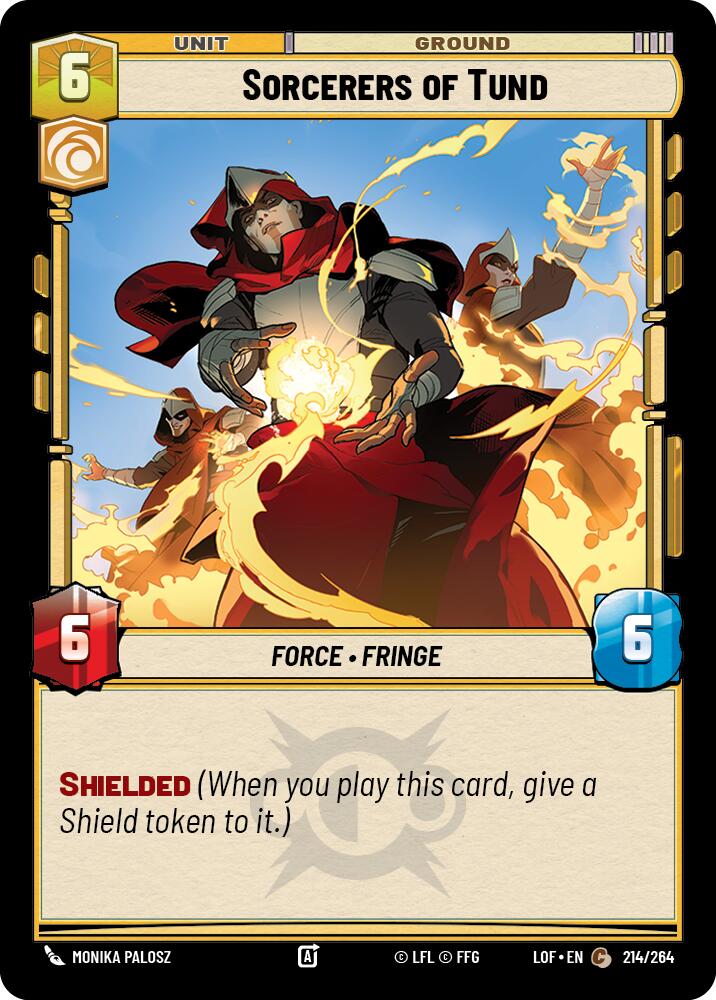 Sorcerers of Tund (214/264) (214/264) [Legends of the Force] | Tabernacle Games