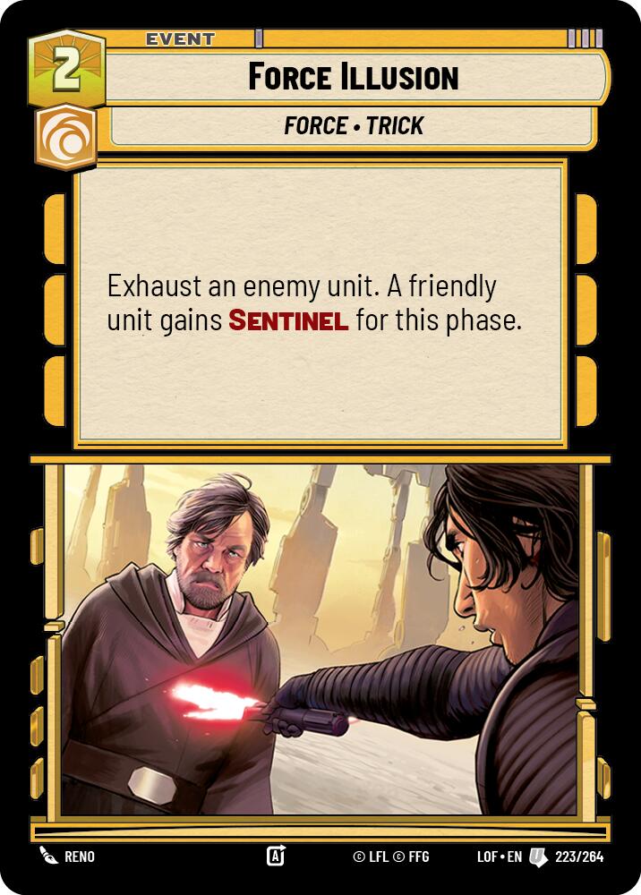 Force Illusion (223/264) (223/264) [Legends of the Force] | Tabernacle Games