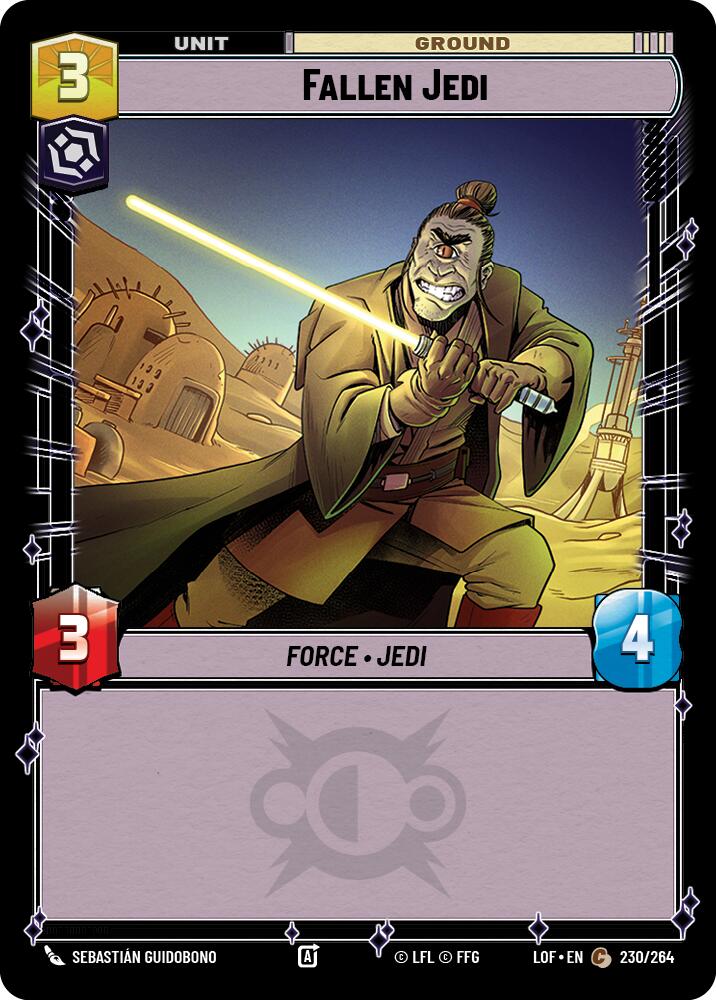 Fallen Jedi (230/264) (230/264) [Legends of the Force] | Tabernacle Games
