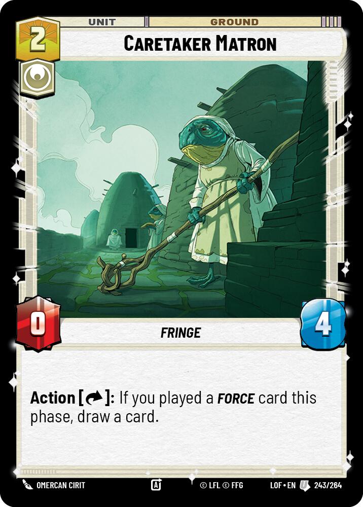 Caretaker Matron (243/264) (243/264) [Legends of the Force] | Tabernacle Games