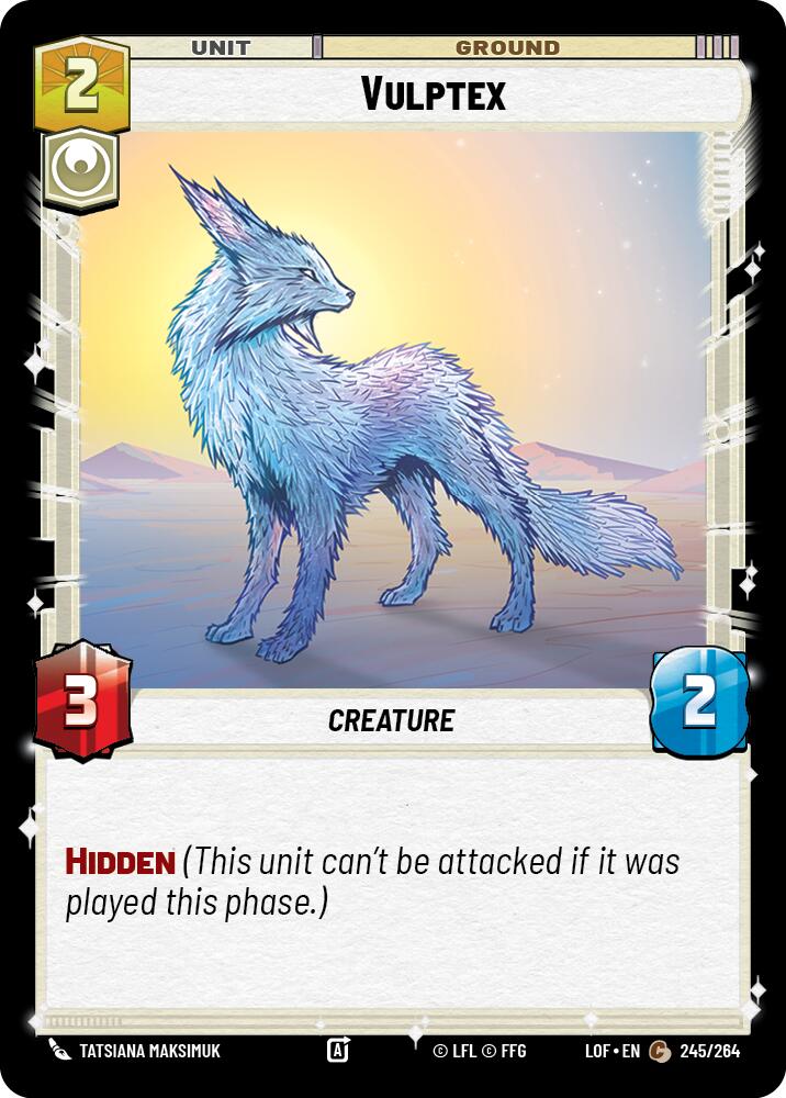 Vulptex (245/264) (245/264) [Legends of the Force] | Tabernacle Games