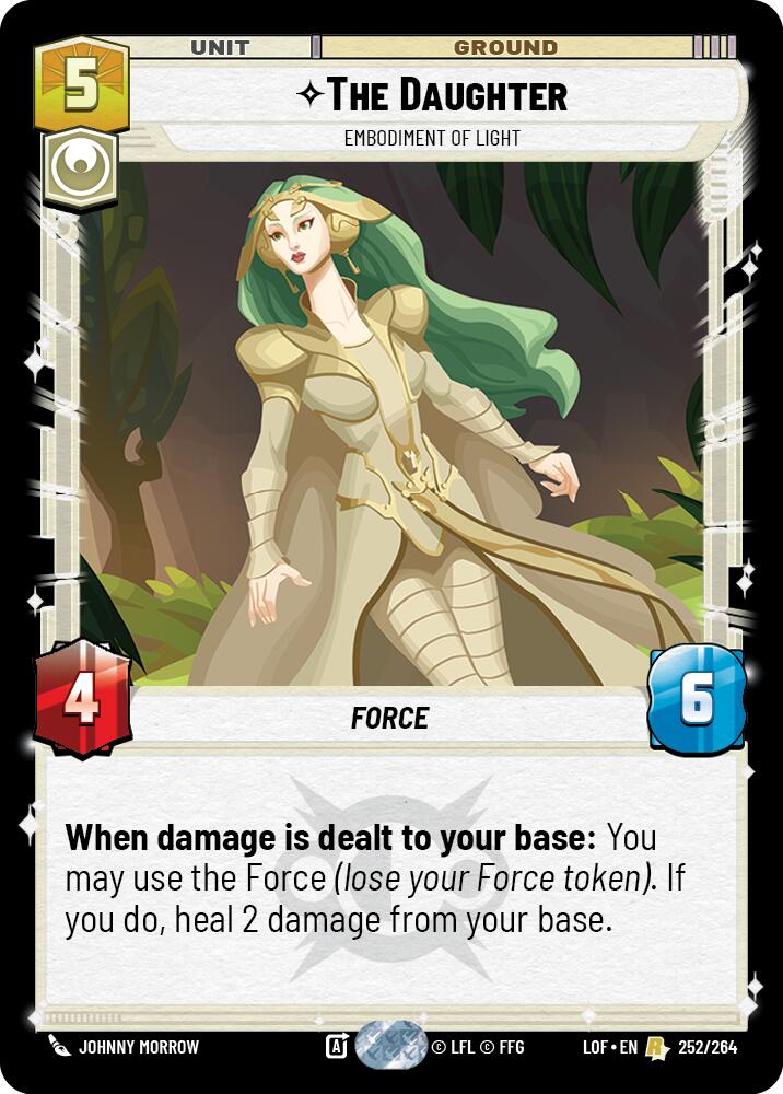 The Daughter - Embodiment of Light (252/264) (252/264) [Legends of the Force] | Tabernacle Games