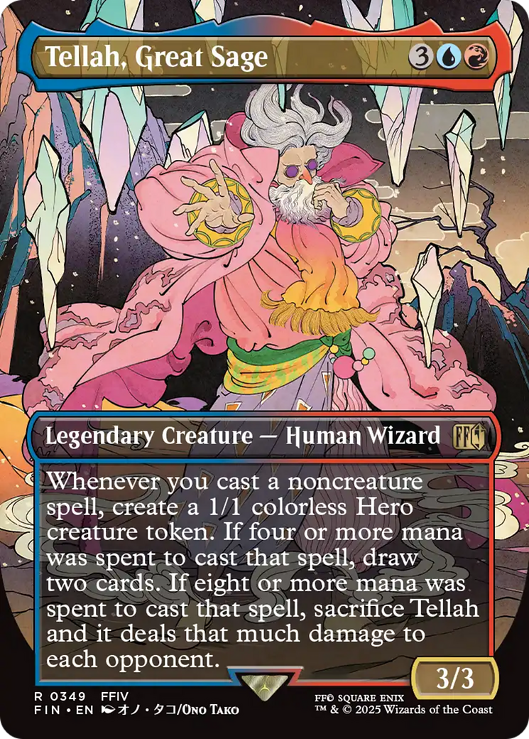 Tellah, Great Sage (Borderless) [FINAL FANTASY] | Tabernacle Games
